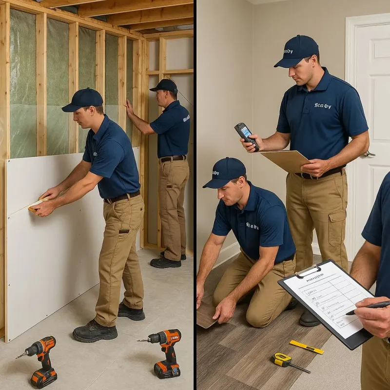 Repairs and Reconstruction process in North Wales, PA
